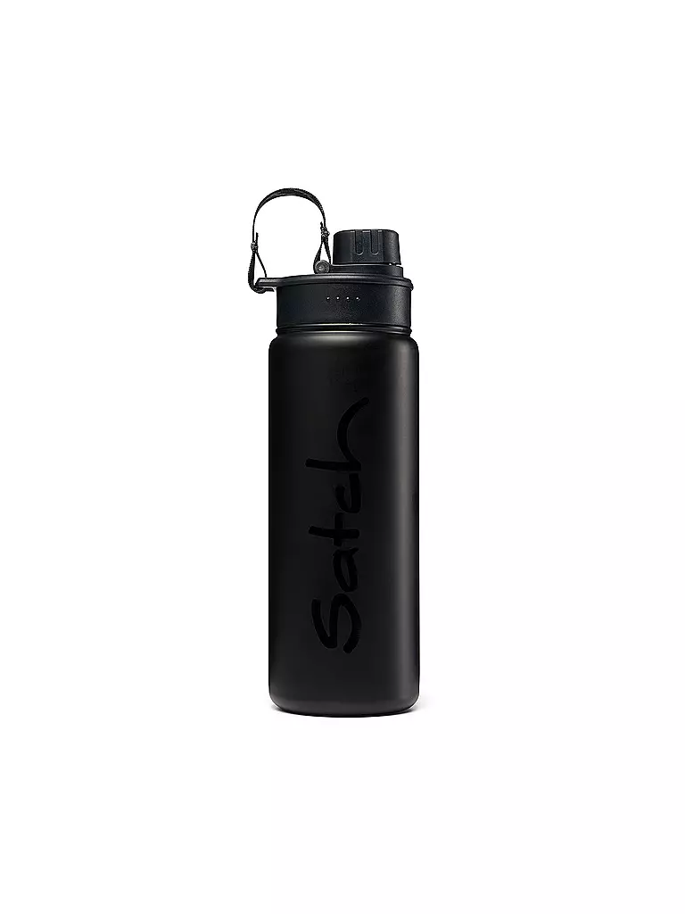 SATCH | Trinkflasche 0,5l Edelstahl Black | schwarz