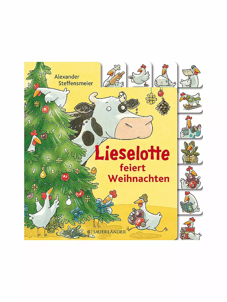 SAUERLAENDER VERLAG | Buch - Lieselotte feiert Weihnachten | transparent