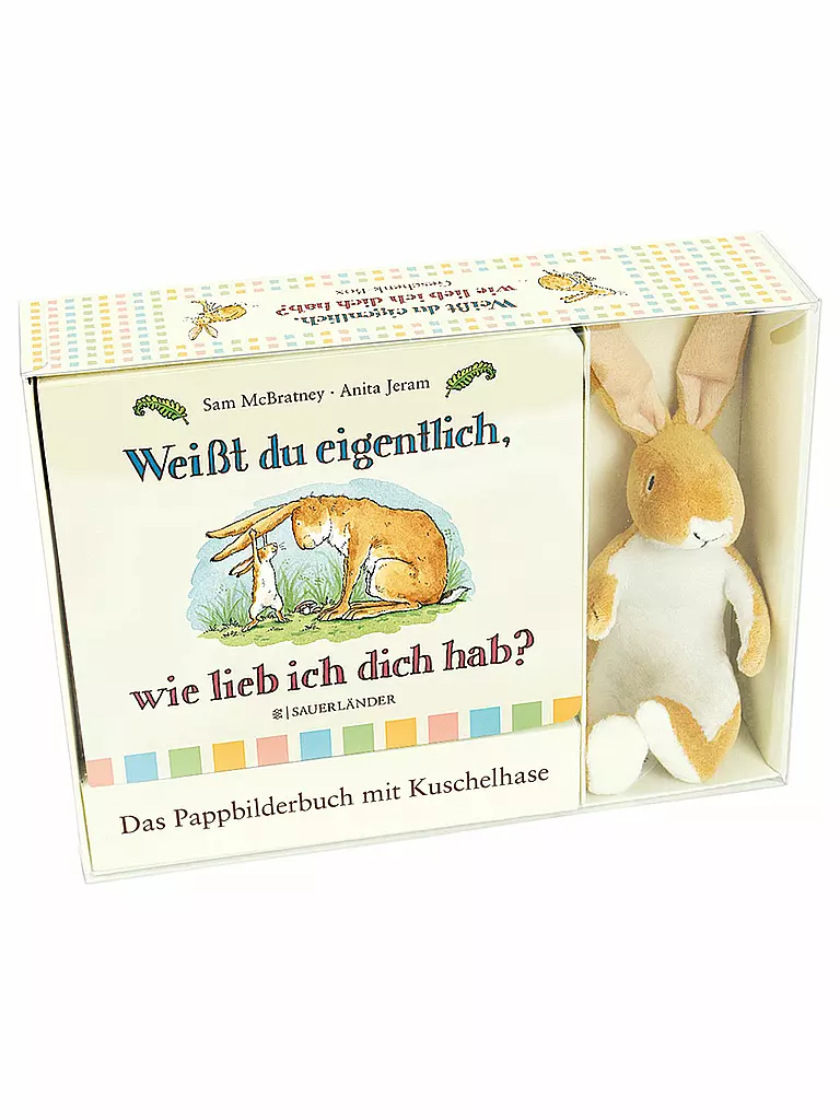 SAUERLAENDER VERLAG | Buch - Weißt du eigentlich, wie lieb ich dich hab inkl. Kuschelhase | keine Farbe