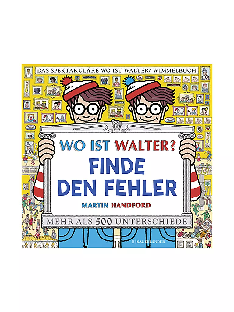 SAUERLAENDER VERLAG | Wo ist Walter? Finde den Fehler | keine Farbe