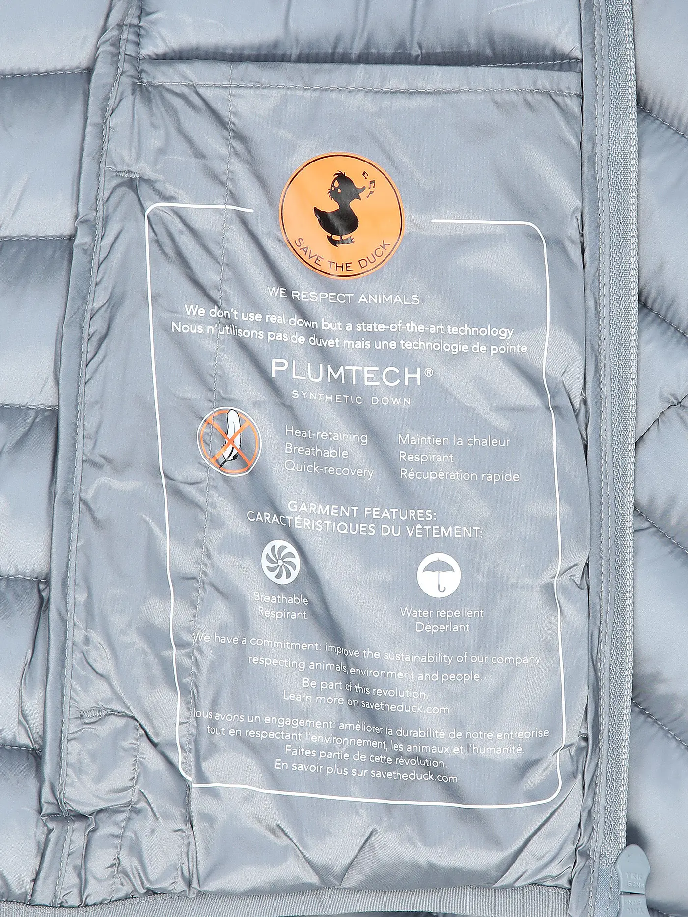 SAVE THE DUCK | Leichtsteppjacke ALEXIS | hellblau