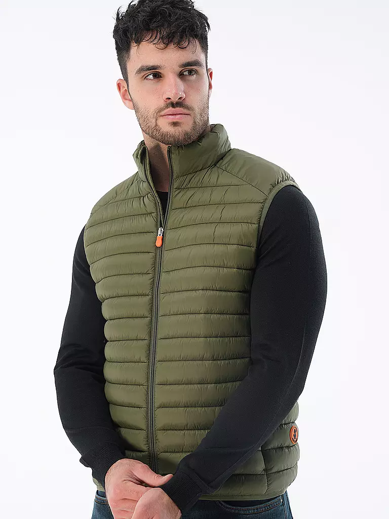 SAVE THE DUCK | Steppgilet ADAM | olive