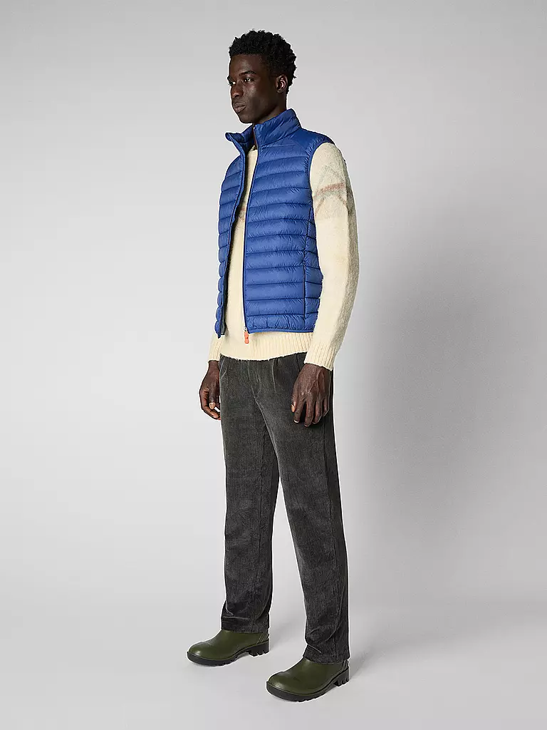 SAVE THE DUCK | Steppgilet ADAM | blau