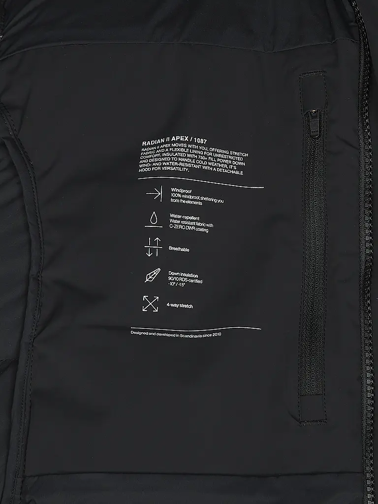 SCANDINAVIAN EDITION | Daunenparka RADIAN II APEX | Grau