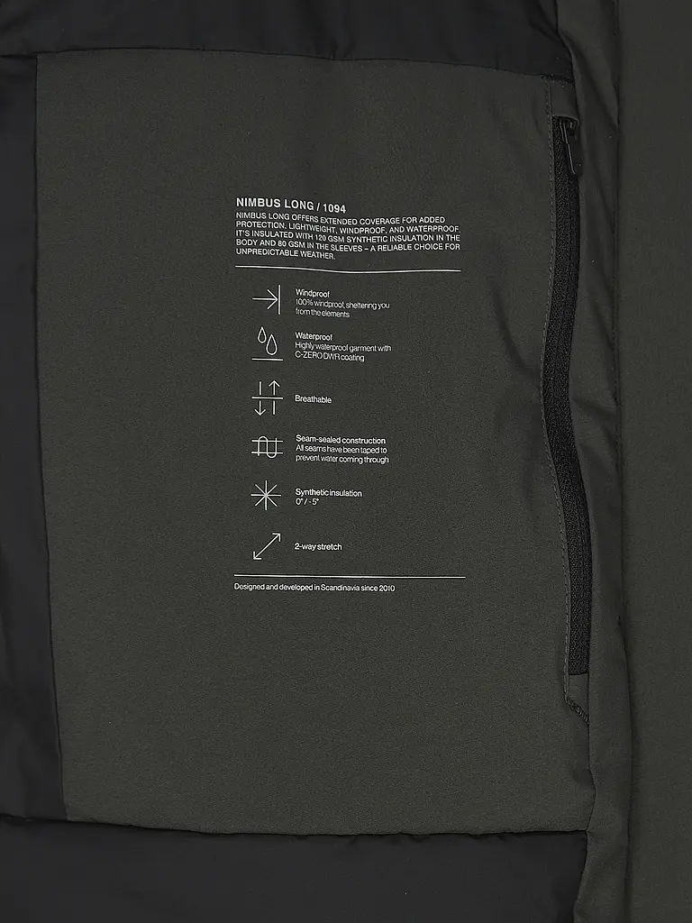 SCANDINAVIAN EDITION | Parka NIMBUS LONG | Olive