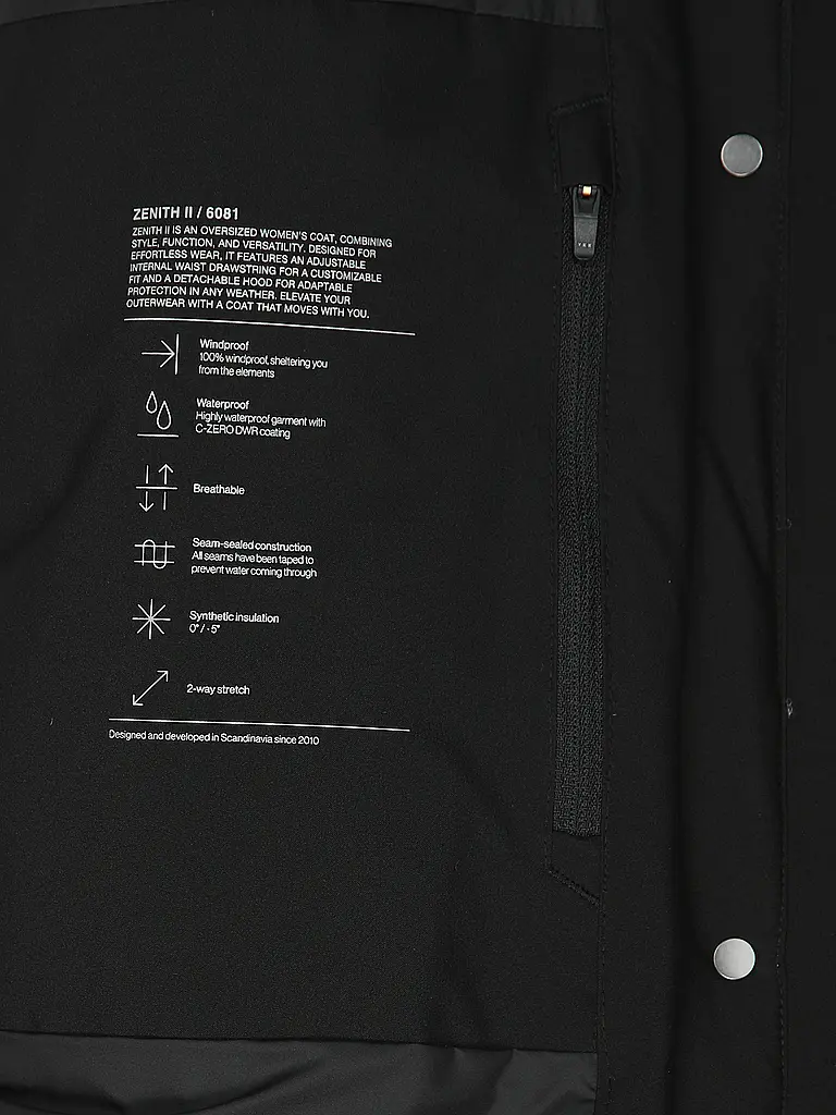 SCANDINAVIAN EDITION | Parka ZENITH II | Schwarz