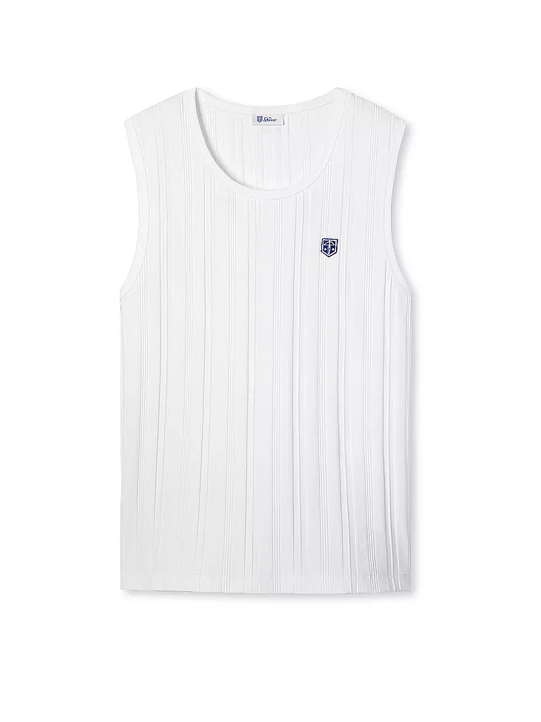 SCHIESSER REVIVAL | Tank Top " Felix " | weiß