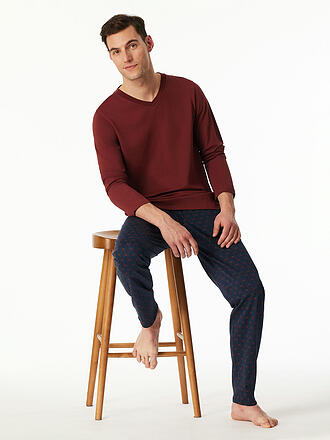 SCHIESSER | Pyjama Langarmshirt MIX + RELAX