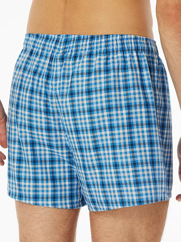 SCHIESSER | Boxershorts 2er Pkg  | blau