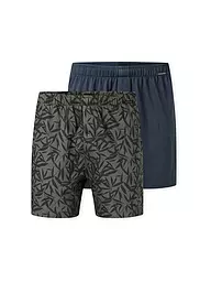 SCHIESSER | Boxershorts 2er Pkg. sortiert 12 | blau