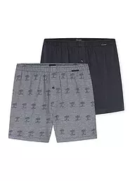 SCHIESSER | Boxershorts 2er Pkg. sortiert 12 | blau