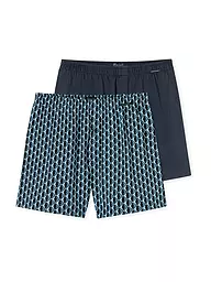 SCHIESSER | Boxershorts 2er Pkg. sortiert 12 | blau
