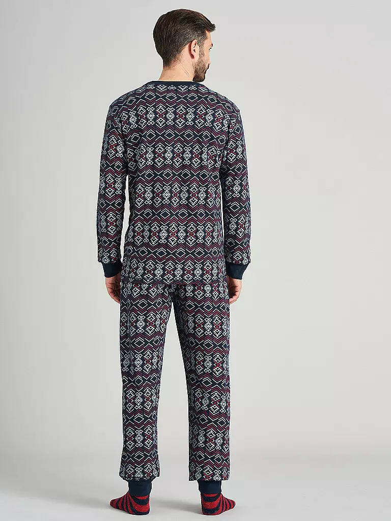 SCHIESSER | Geschenkset Pyjama | blau