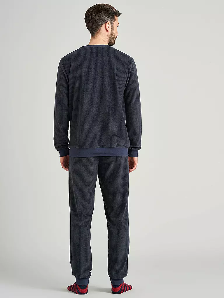 SCHIESSER | Geschenkset Pyjama | blau