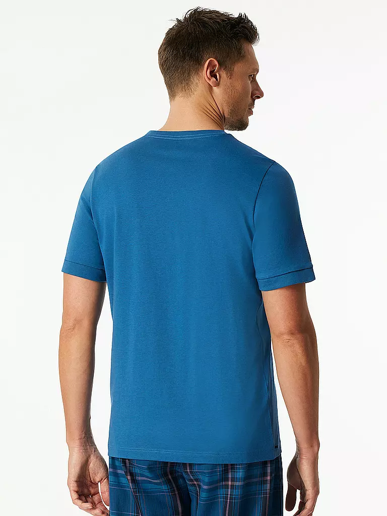 SCHIESSER | Loungewear Shirt | blau