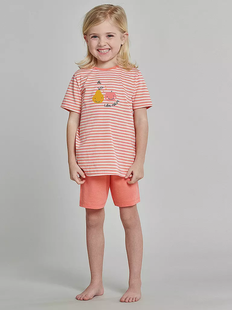 SCHIESSER | Mädchen Pyjama  | rosa