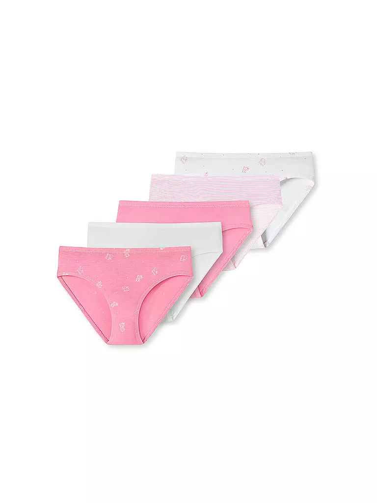 SCHIESSER | Mädchen Slip 5er Pkg sortiert 6 | rosa