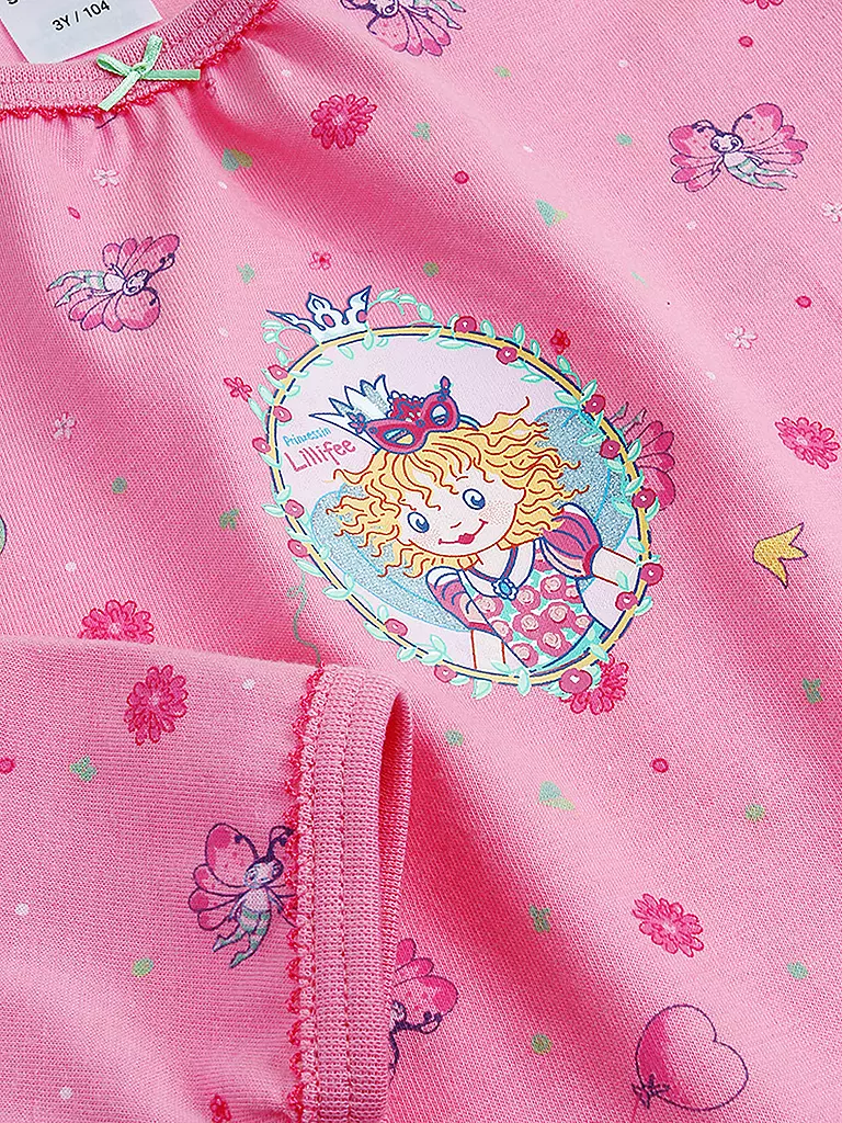 SCHIESSER | Mädchen-Pyjama 2-tlg  "Prinzessin Lillifee" | rosa