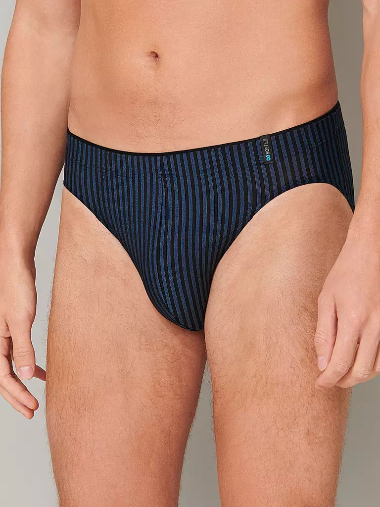 SCHIESSER | Minislip Long Life Soft navy | rot