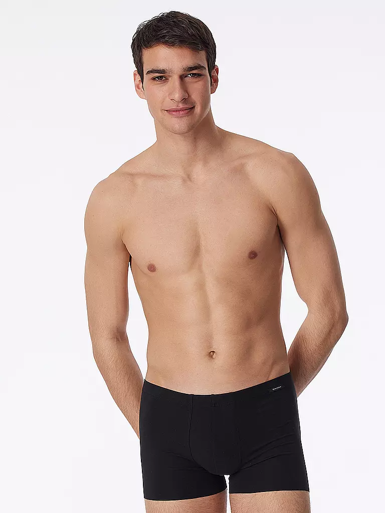 SCHIESSER | Pants schwarz | schwarz