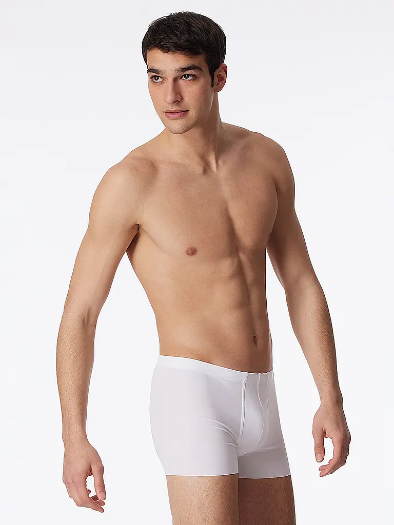 SCHIESSER | Pants weiss | weiss