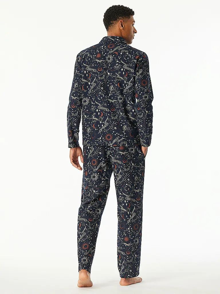 SCHIESSER | Pyjama  | Blau