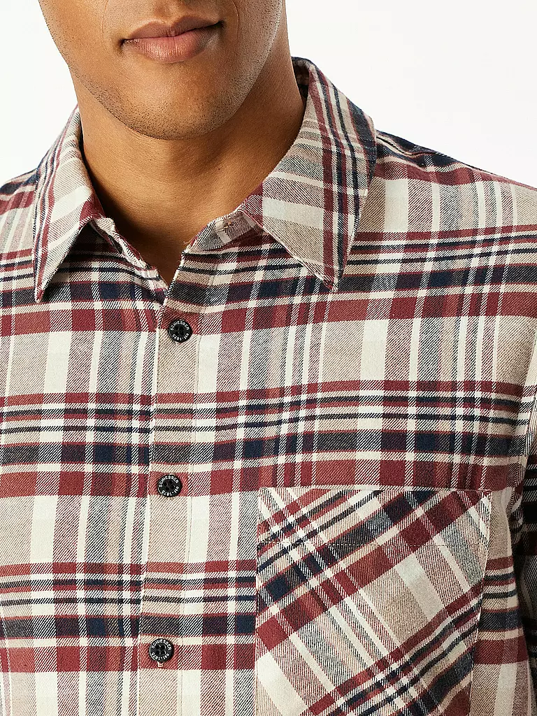 SCHIESSER | Pyjama  | Dunkelrot
