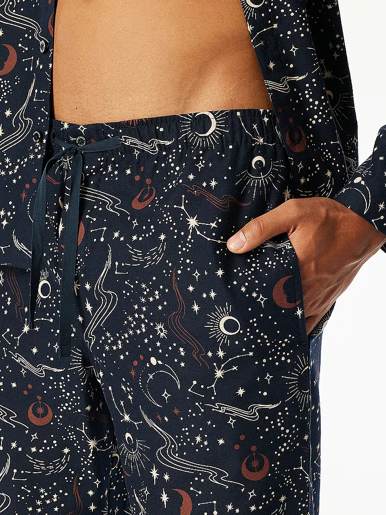 SCHIESSER | Pyjama  | Blau