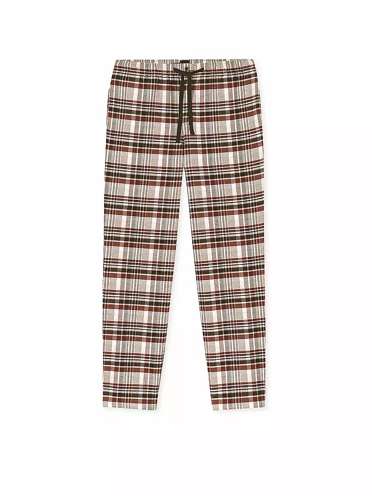 SCHIESSER | Pyjama  | Dunkelrot