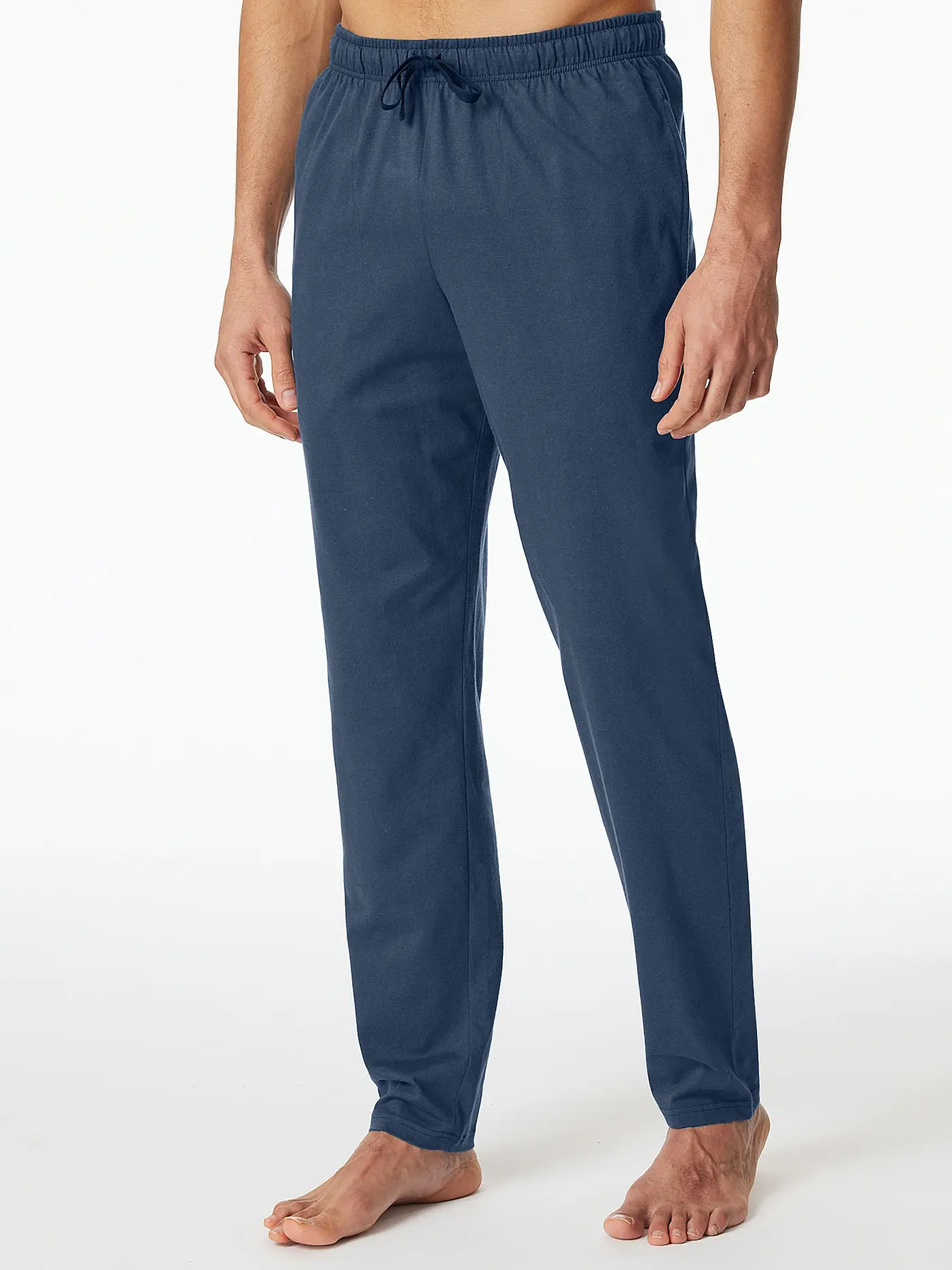 SCHIESSER | Pyjama Hose MIX + RELAX | blau