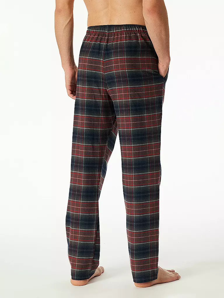 SCHIESSER | Pyjama Hose | blau