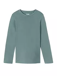 SCHIESSER | Pyjama Langarmshirt  | blau