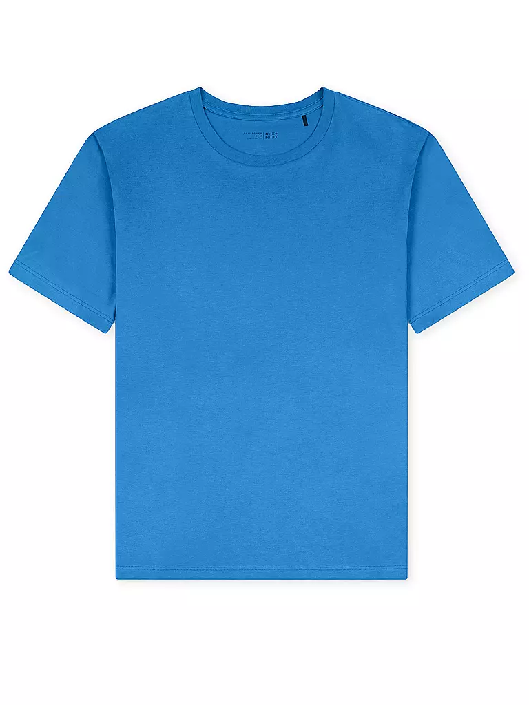 SCHIESSER | Pyjama Shirt  | blau