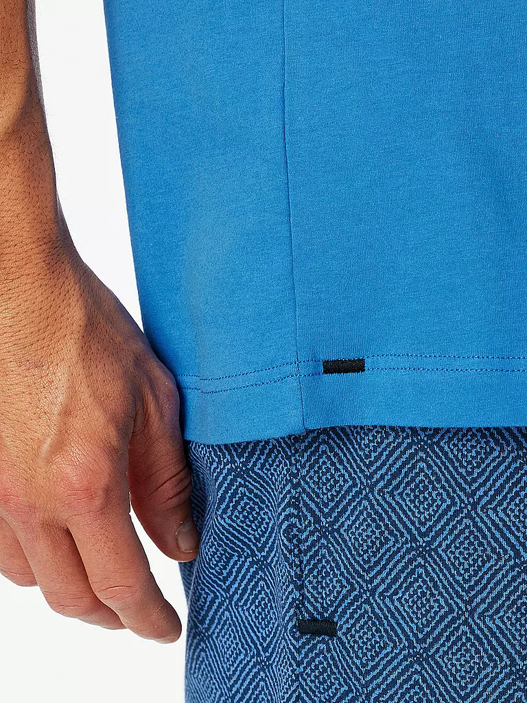 SCHIESSER | Pyjama Shirt | grau
