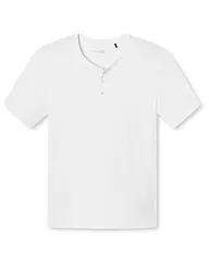 SCHIESSER | Pyjama T-Shirt  | weiss