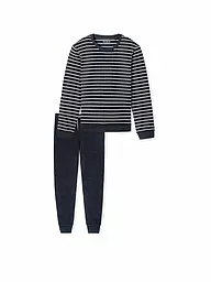 SCHIESSER | Pyjama | blau