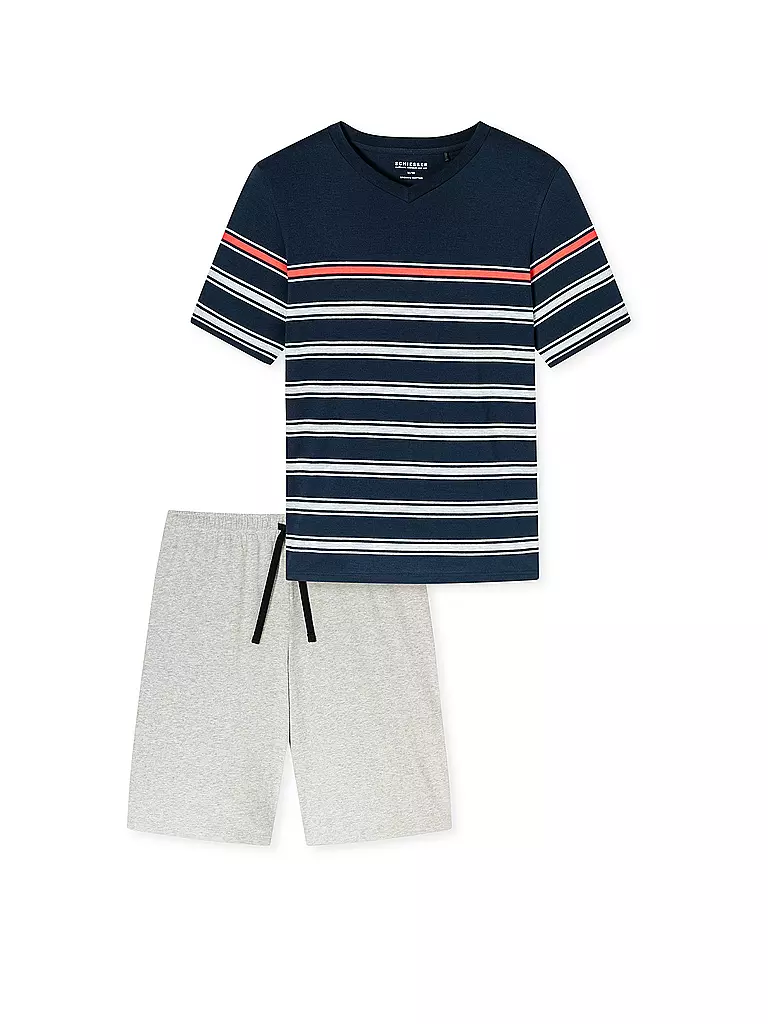 SCHIESSER | Pyjama | blau