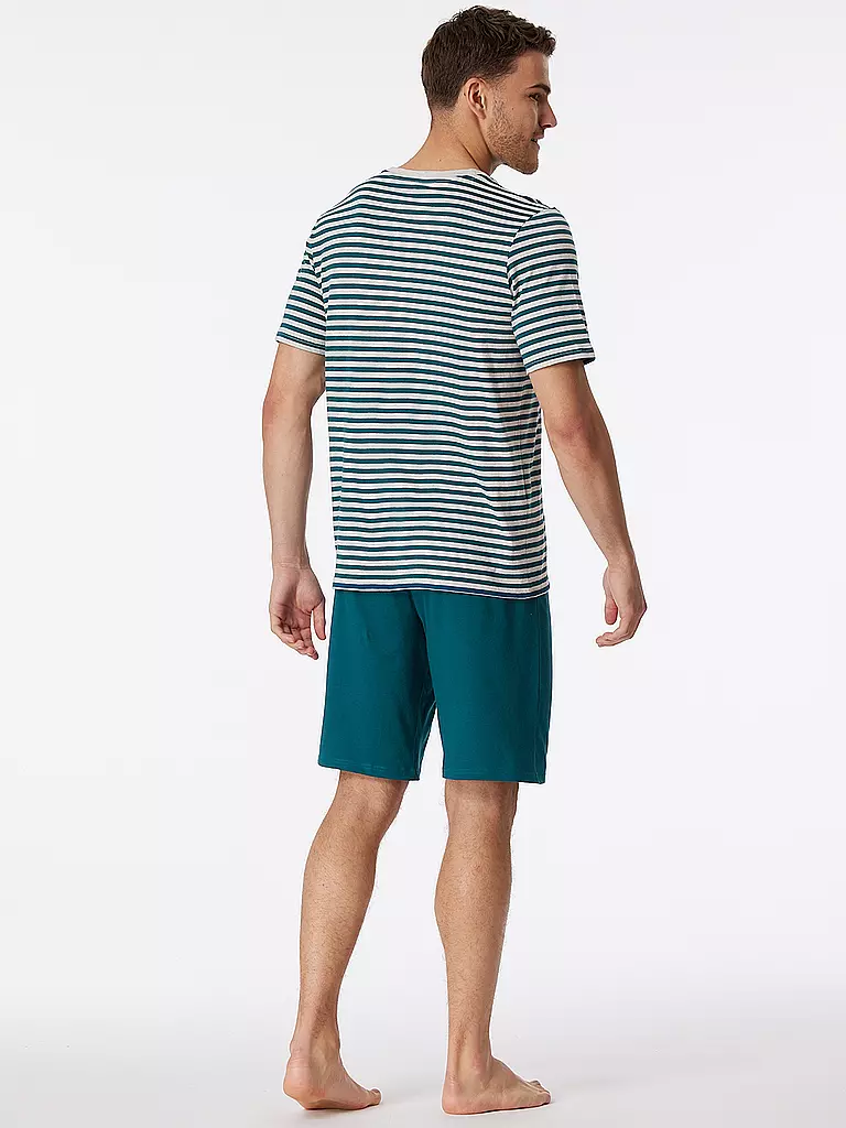 SCHIESSER | Pyjama | petrol