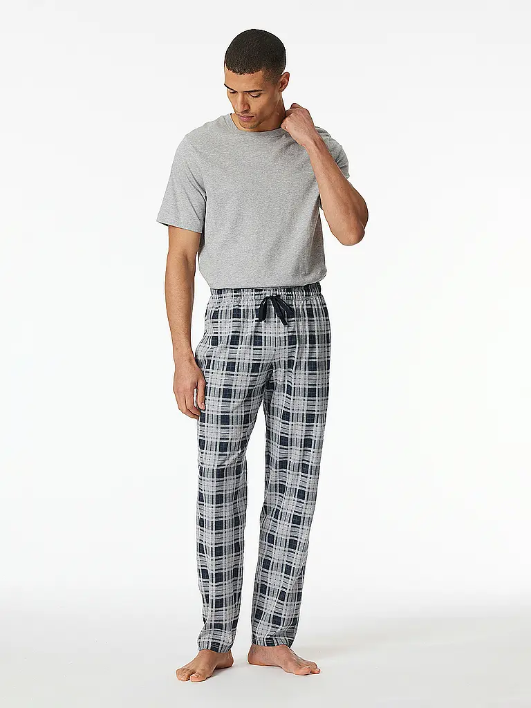 SCHIESSER | Pyjamahose  | Blau