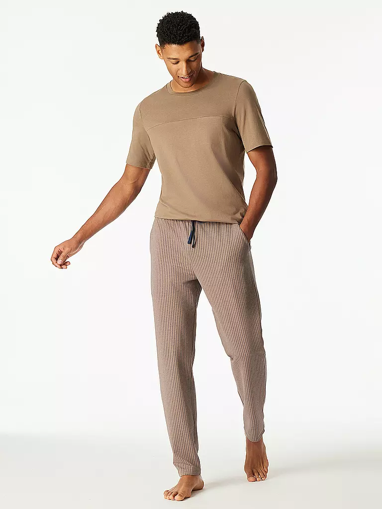 SCHIESSER | Pyjamahose | camel