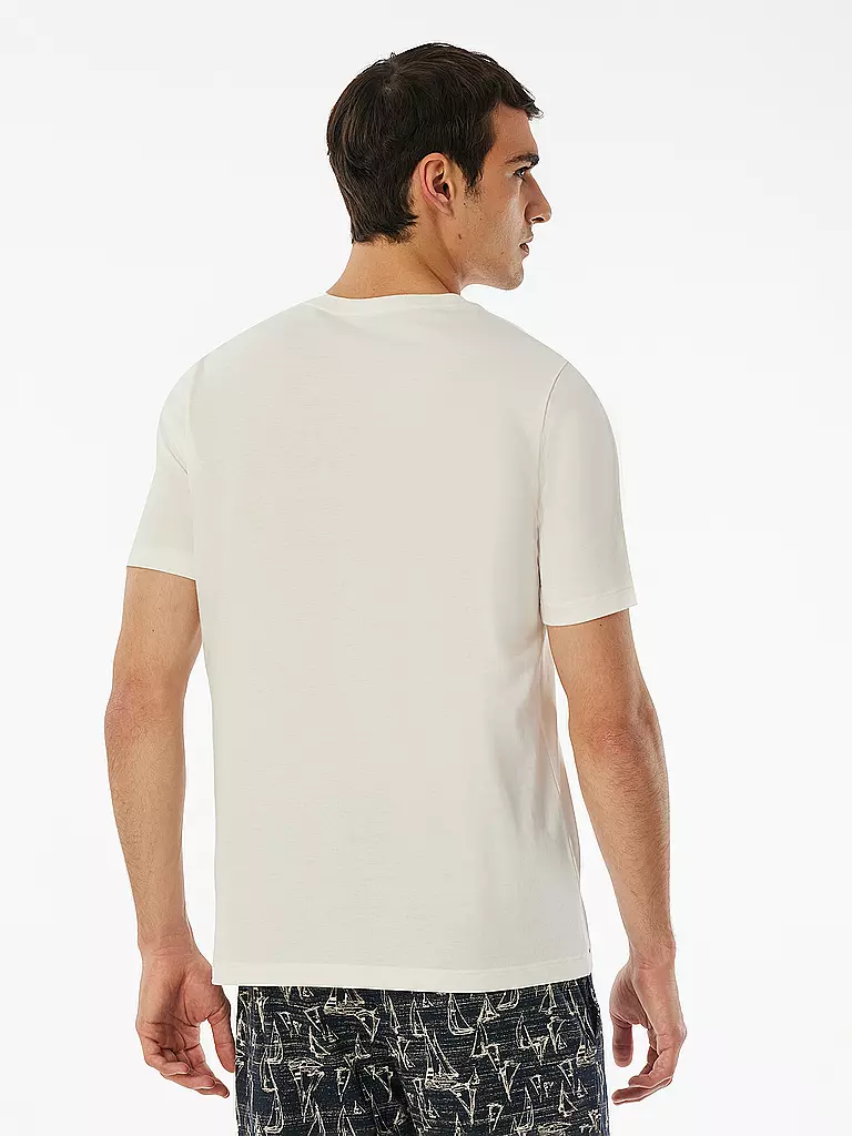 SCHIESSER | Pyjamashirt | creme
