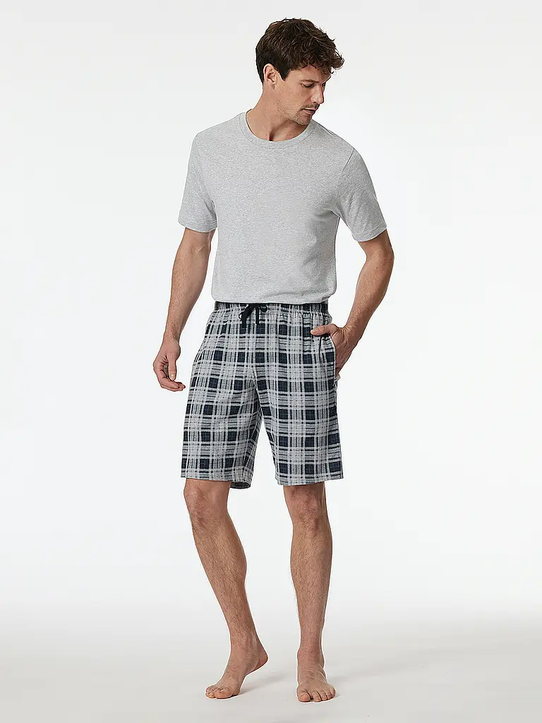 SCHIESSER | Pyjamashorts  | Blau