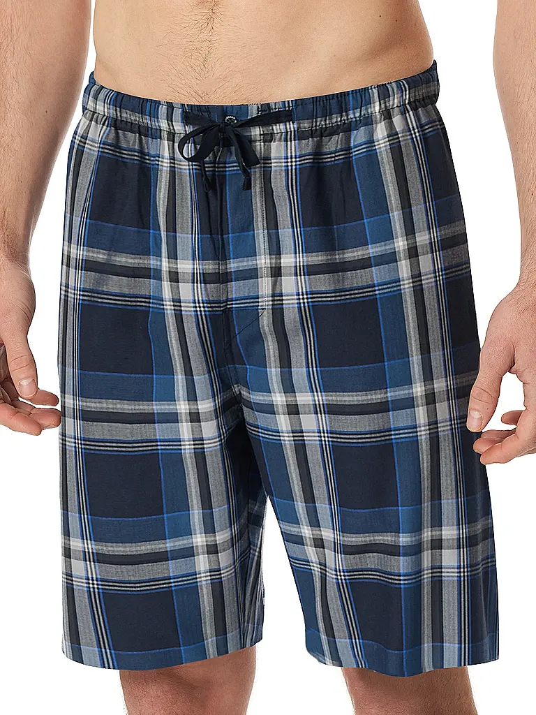 SCHIESSER | Pyjamashorts  | Blau