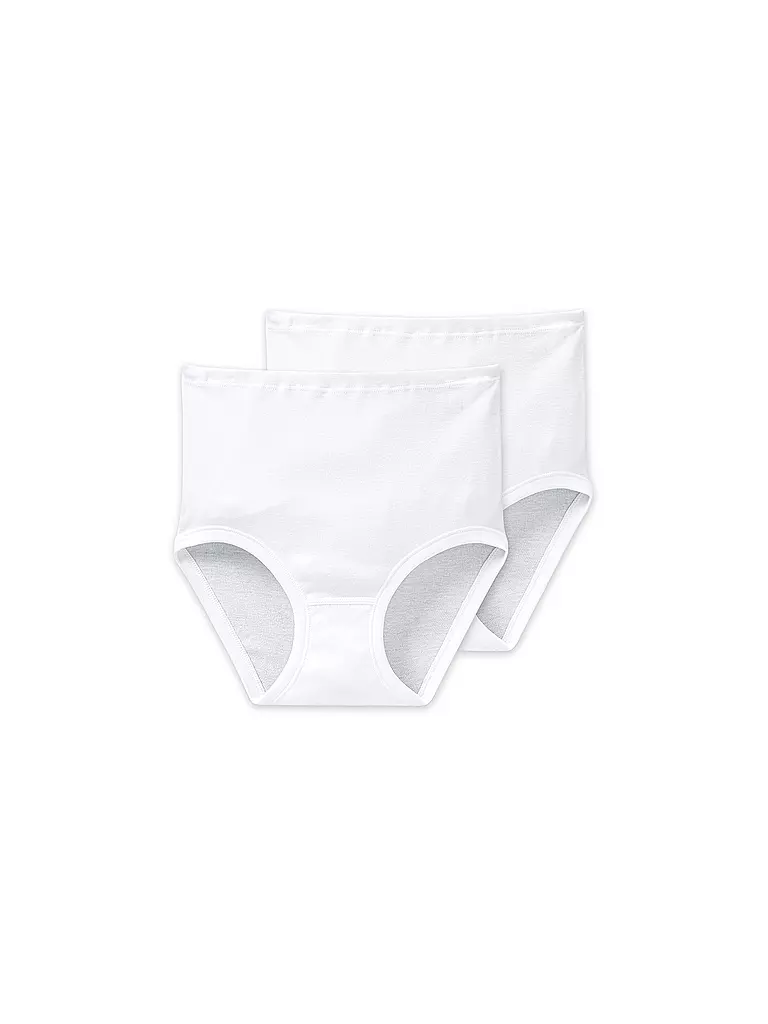 SCHIESSER | Slip 2er Pkg. weiss | weiss