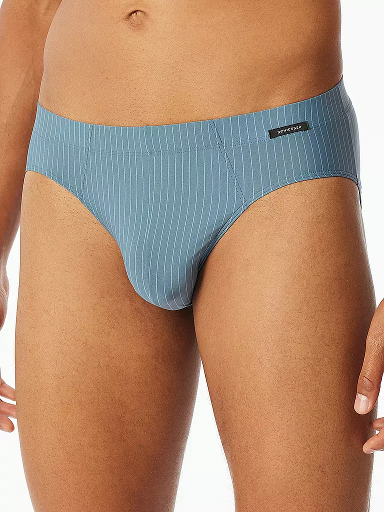 SCHIESSER | Slip atlantikblau | olive