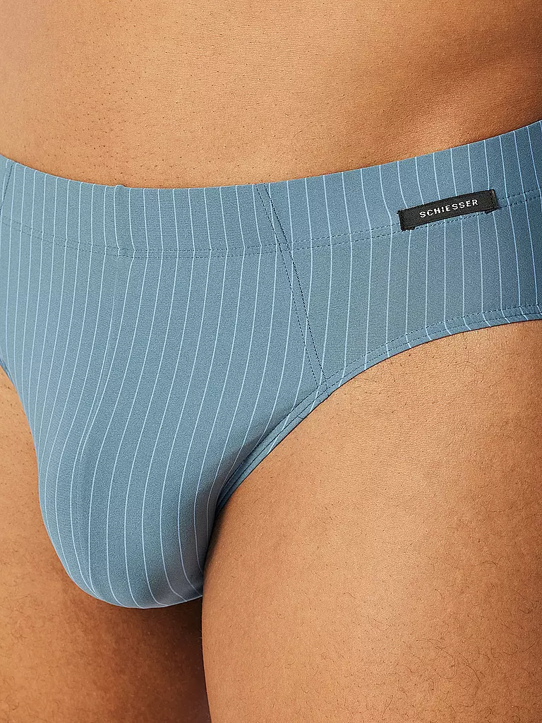 SCHIESSER | Slip atlantikblau | olive
