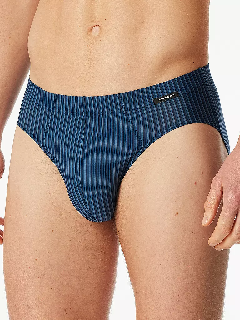 SCHIESSER | Slip blau  | blau