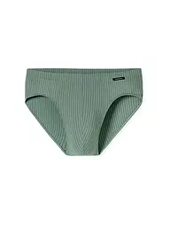 SCHIESSER | Slip schwarz | olive