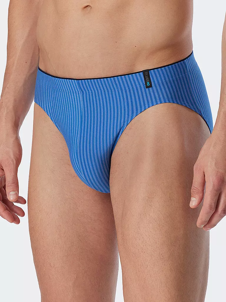 SCHIESSER | Supermini Slip aqua | blau