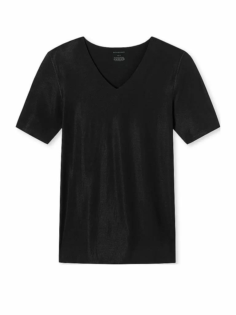 SCHIESSER | T-Shirt | schwarz